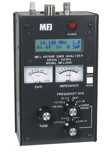 MFJ-259С, антенный анализатор